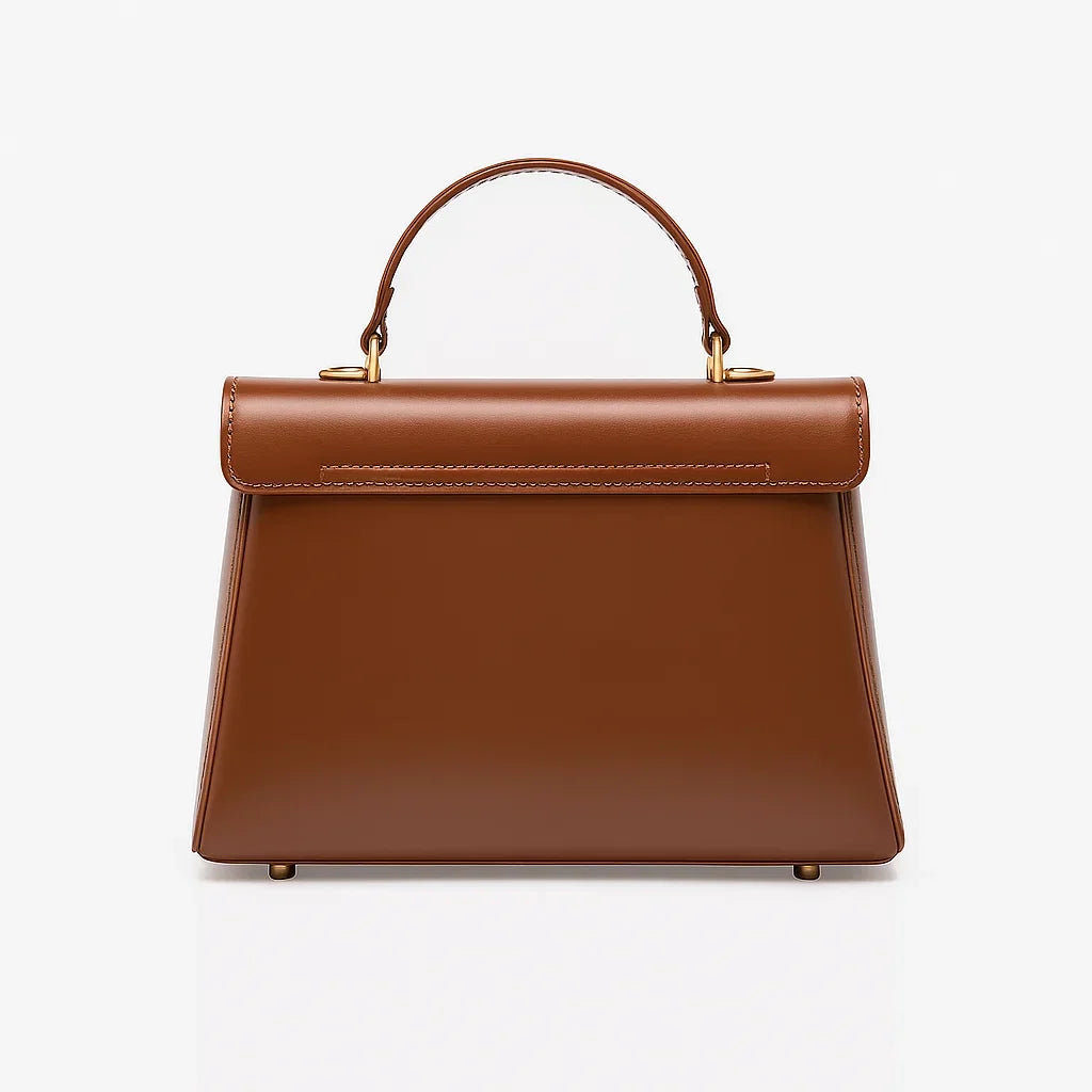 Inès | Timeless Trapeze Handbag