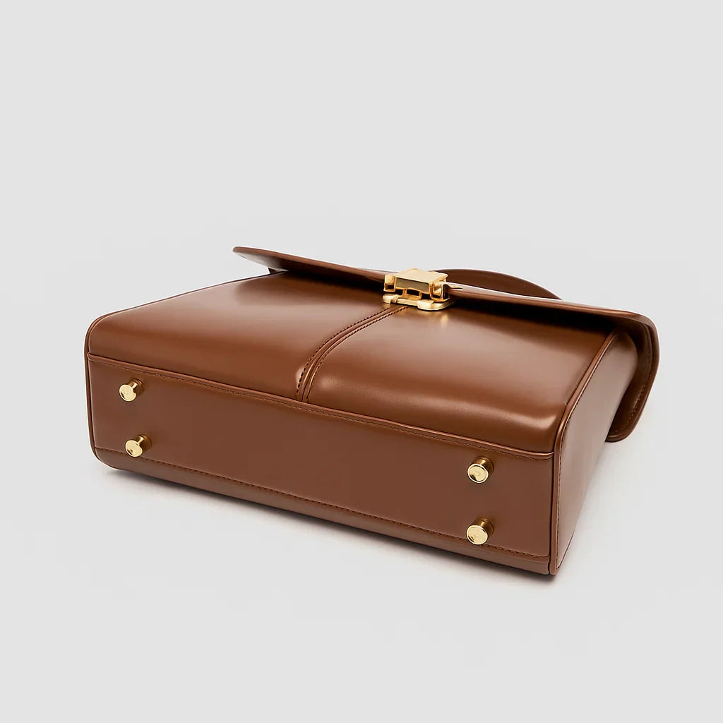 Inès | Timeless Trapeze Handbag