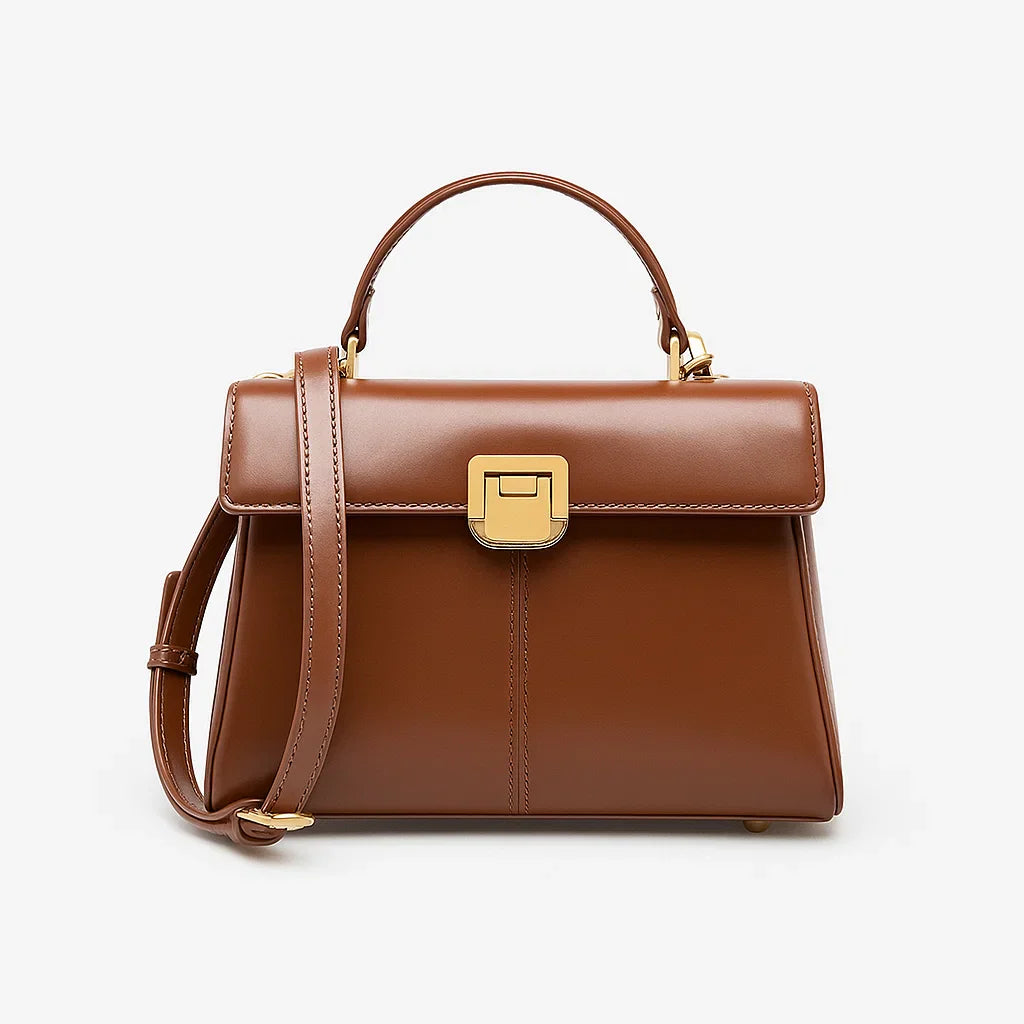 Inès | Timeless Trapeze Handbag