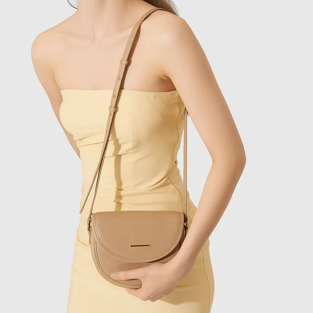 Kaia | Neutral Chic Dome Shoulder Bag