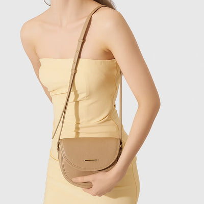 Kaia | Neutral Chic Dome Shoulder Bag