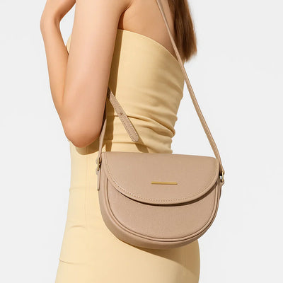 Kaia | Neutral Chic Dome Shoulder Bag