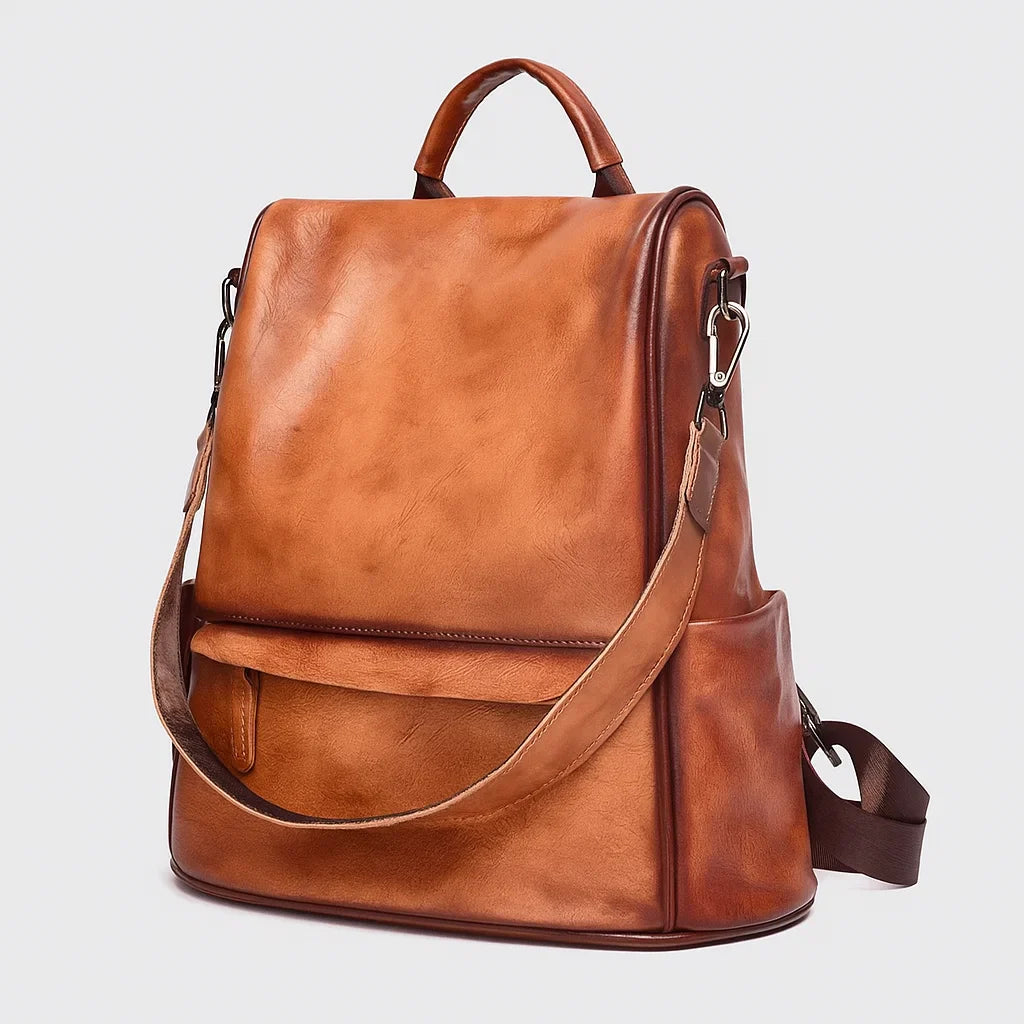 Maelis | Rustic Charm Vegan Leather Daypack