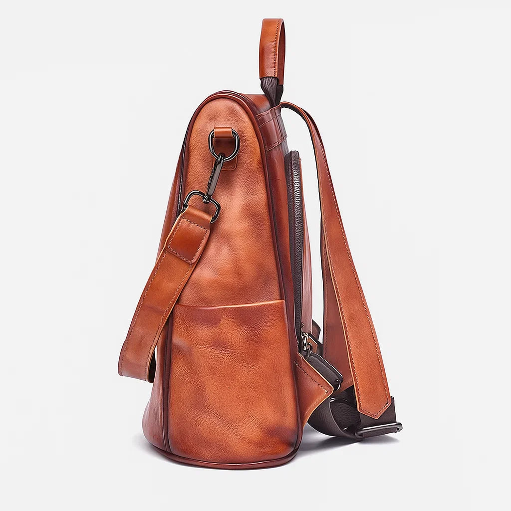 Maelis | Rustic Charm Vegan Leather Daypack