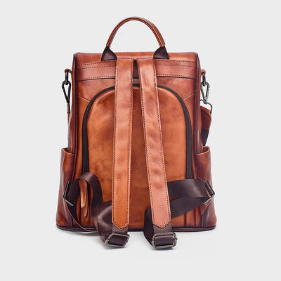 Maelis | Rustic Charm Vegan Leather Daypack