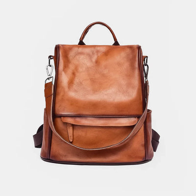 Maelis | Rustic Charm Vegan Leather Daypack