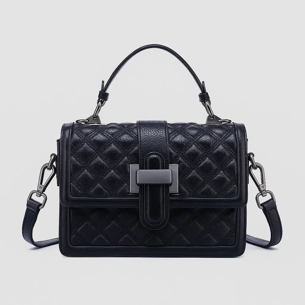 Maren | Diamond-Stitch Satchel
