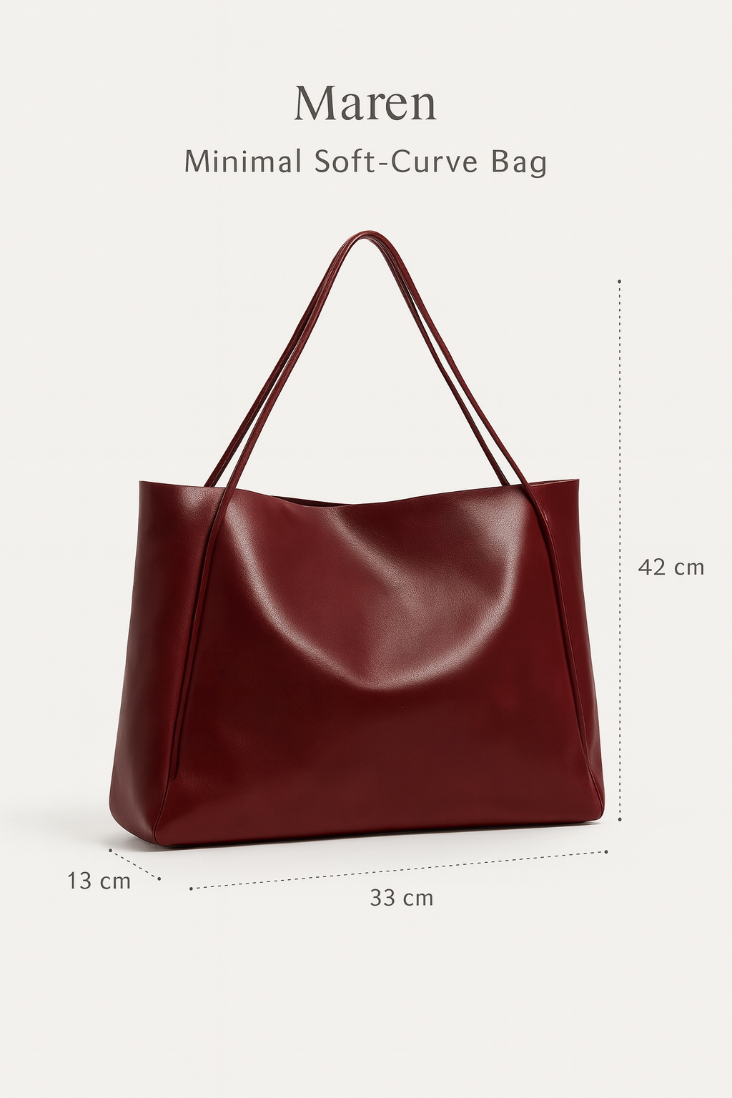 Maren | Minimal Soft-Curve Bag