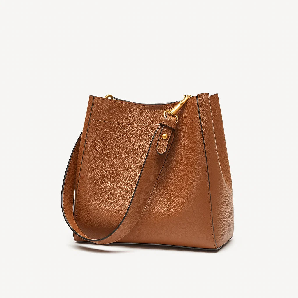 Maya | Elegant Pebbled Shoulder Bag