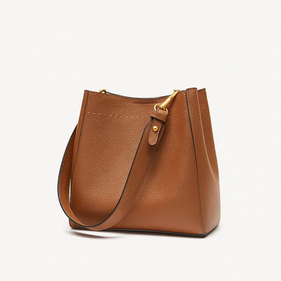 Maya | Elegant Pebbled Shoulder Bag