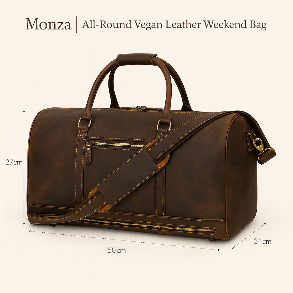 Monza | All-Round Vegan Leather Weekend Bag