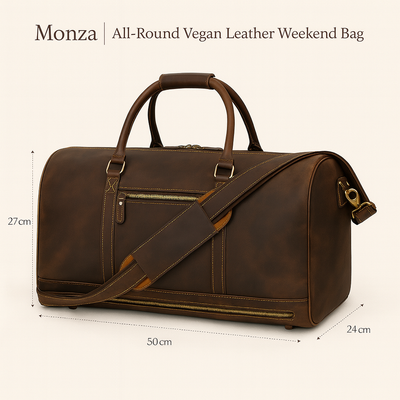 Monza | All-Round Vegan Leather Weekend Bag