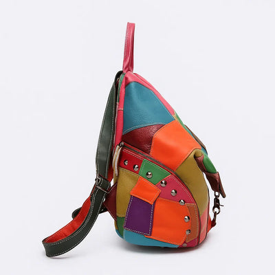 Sable | Patchwork Backpack