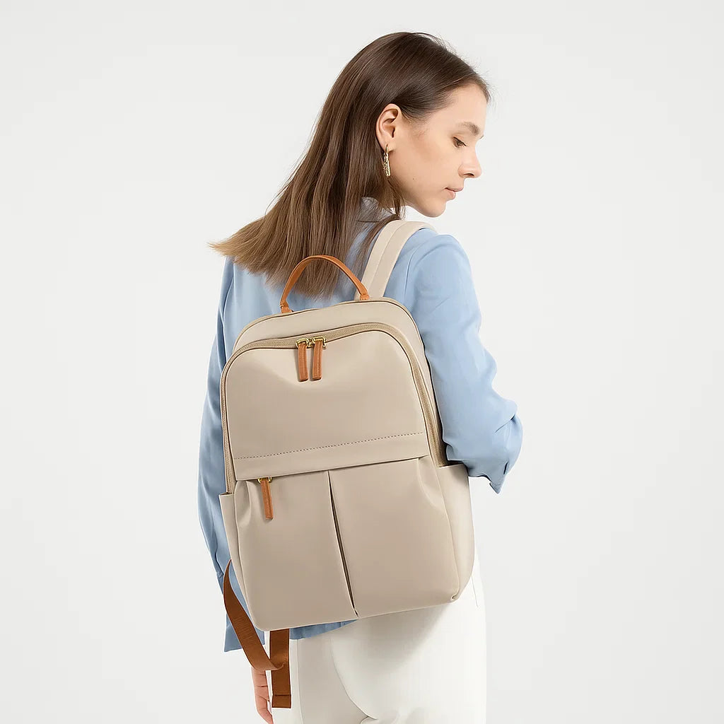Solea | Matte Neutral Backpack