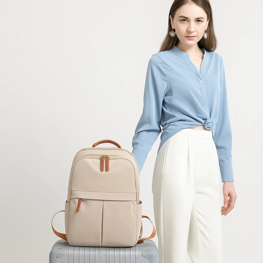 Solea | Matte Neutral Backpack