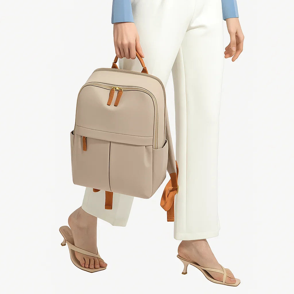 Solea | Matte Neutral Backpack