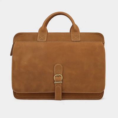 Tavin | Saddlehide Messenger Case