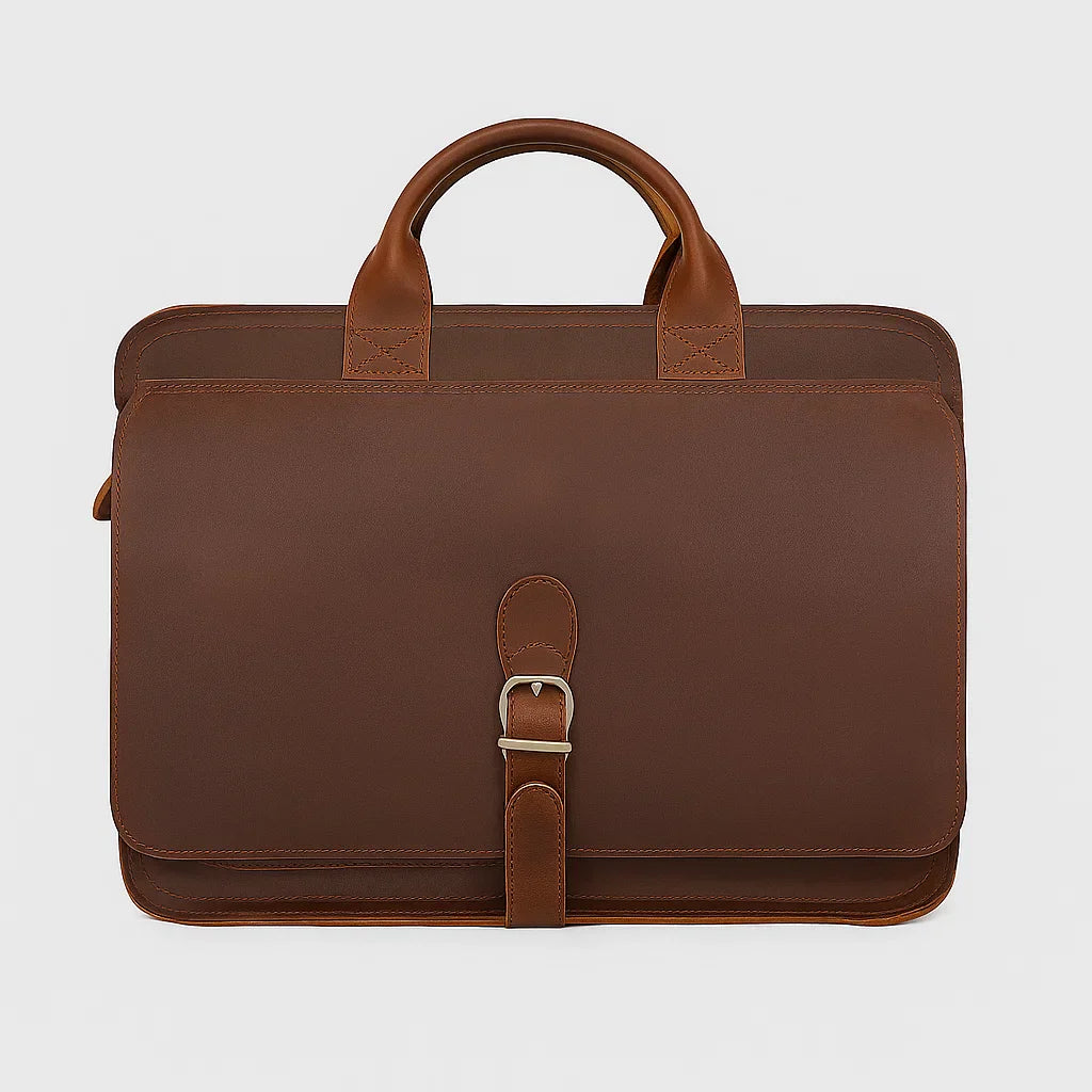 Tavin | Saddlehide Messenger Case