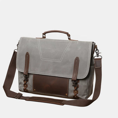 Theo | Canvas Ledger Crossbody