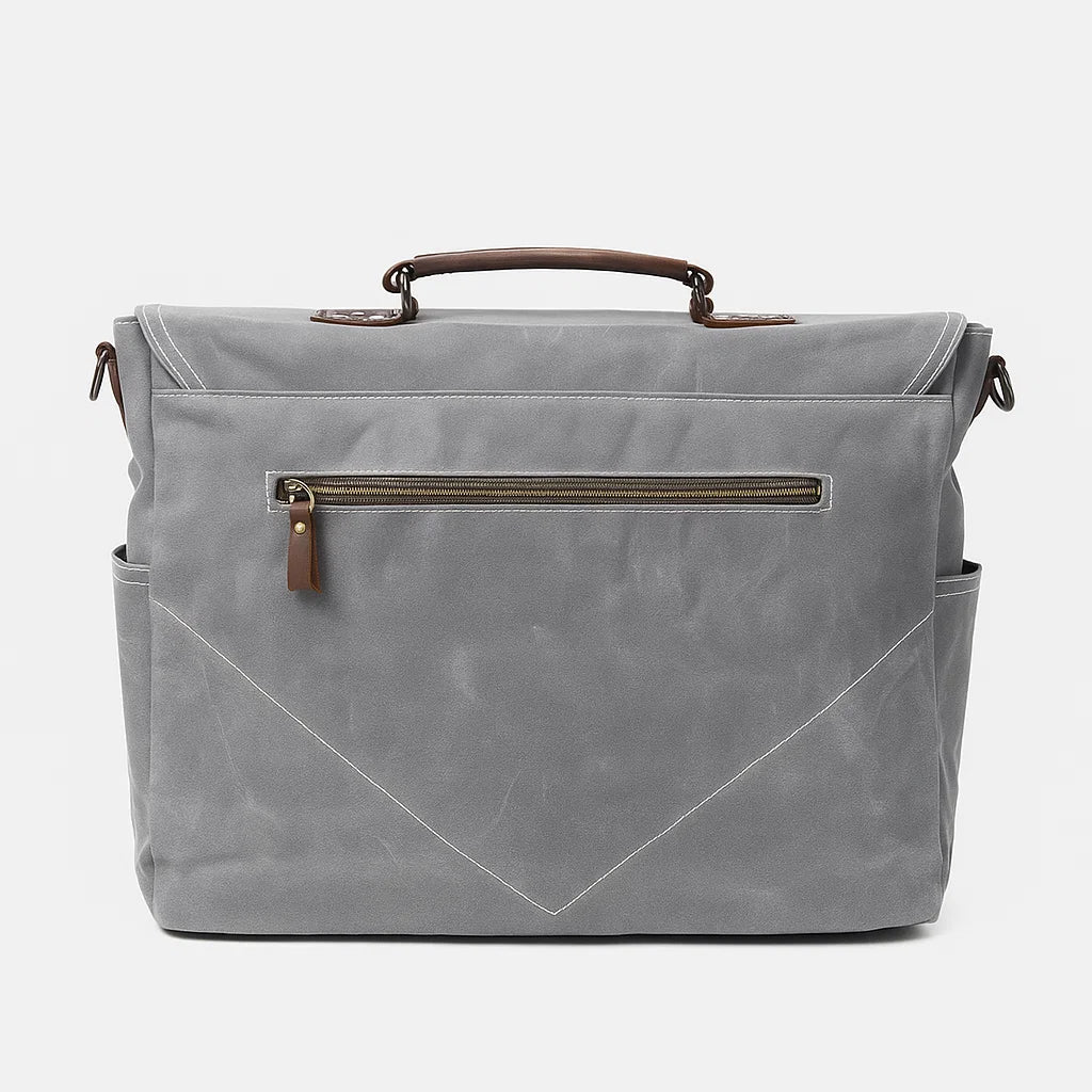 Theo | Canvas Ledger Crossbody