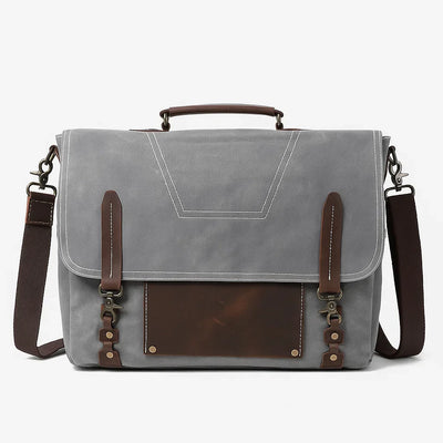 Theo | Canvas Ledger Crossbody