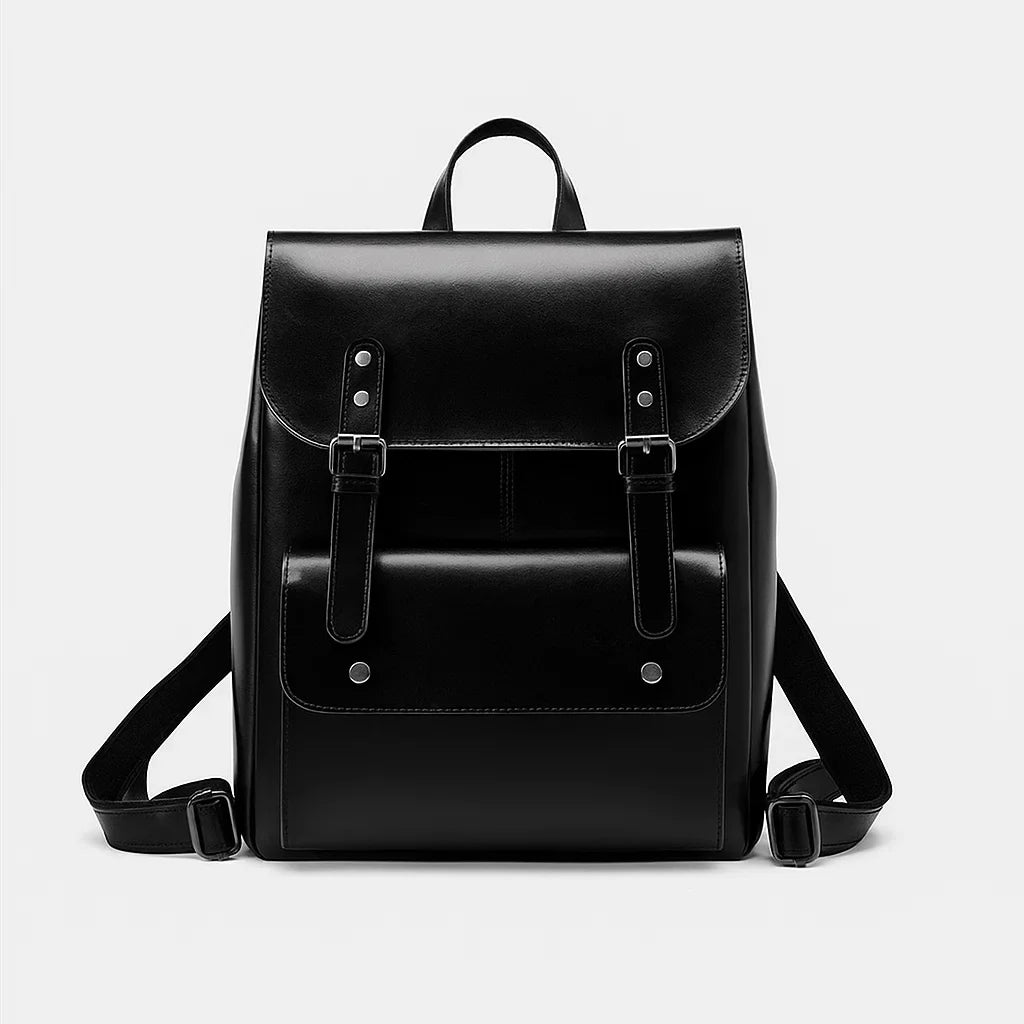 Vivian | Retro Buckle Backpack