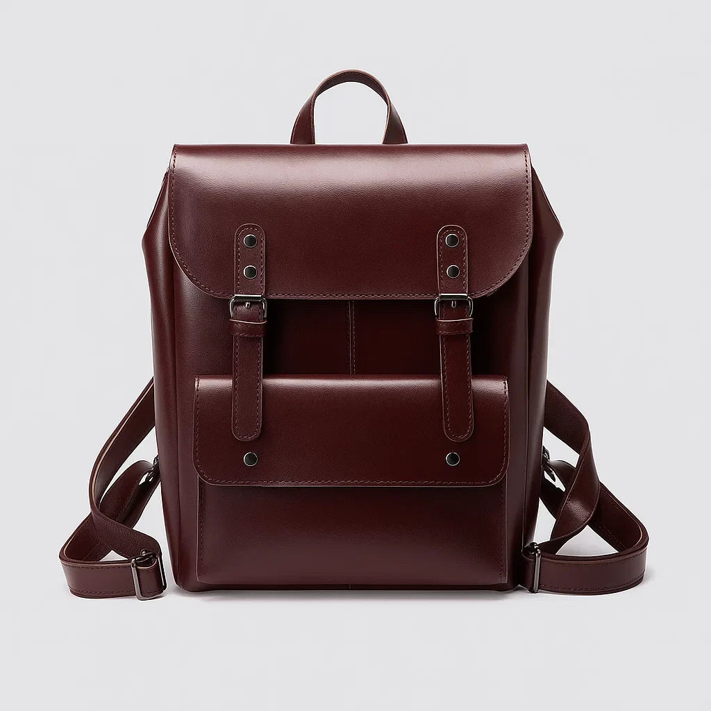 Vivian | Retro Buckle Backpack