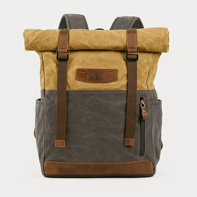 Wayfarer | Waxed Canvas Rucksack