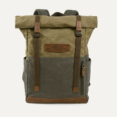 Wayfarer | Waxed Canvas Rucksack
