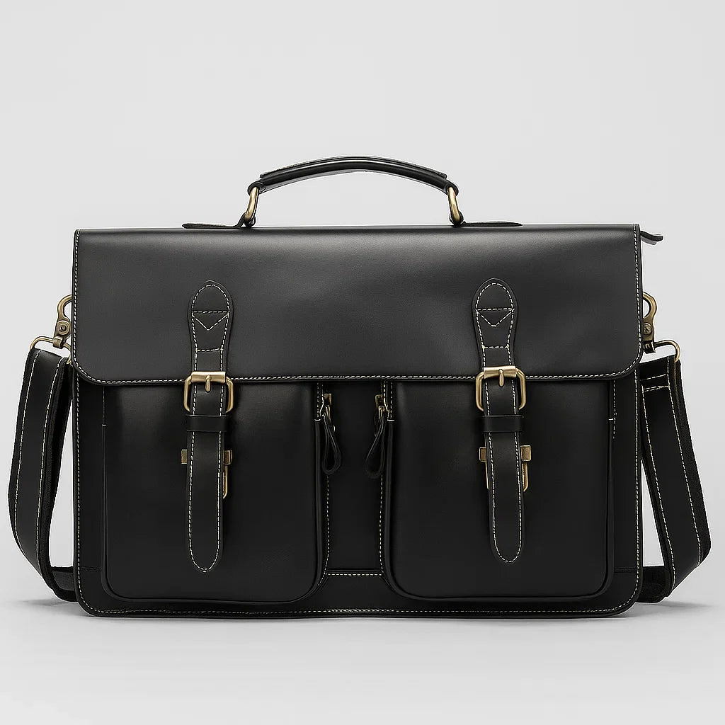 Zanrek | Legacy Vegan Leather Briefcase