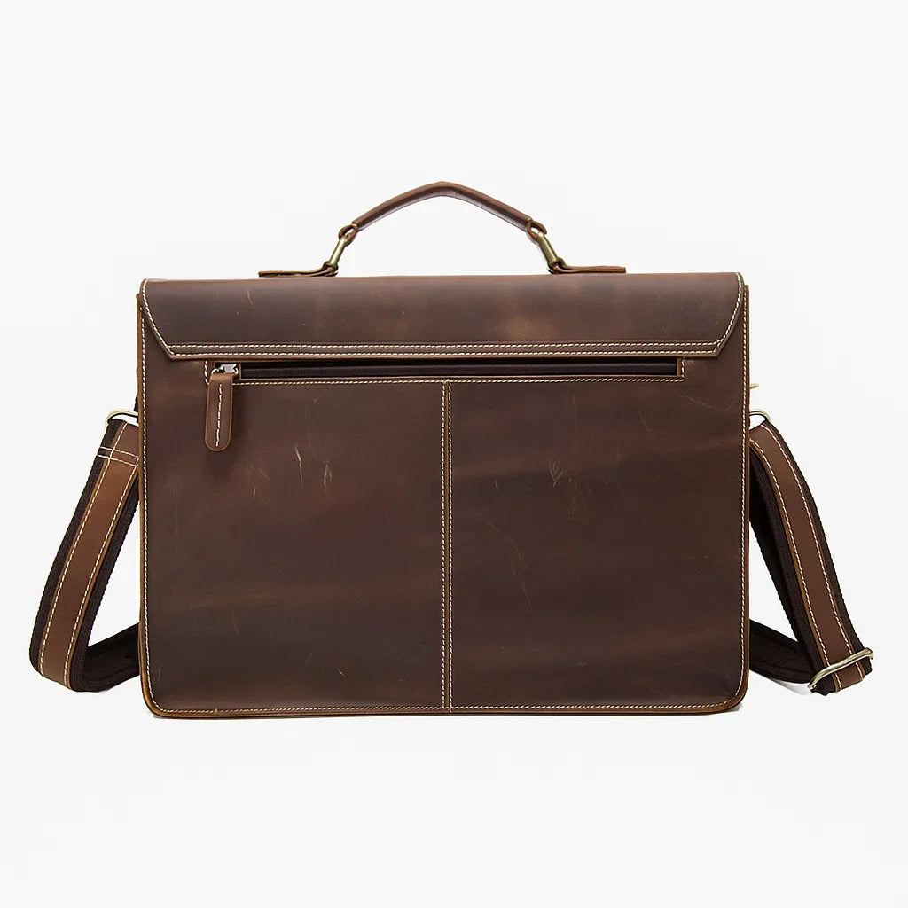 Zanrek | Legacy Vegan Leather Briefcase