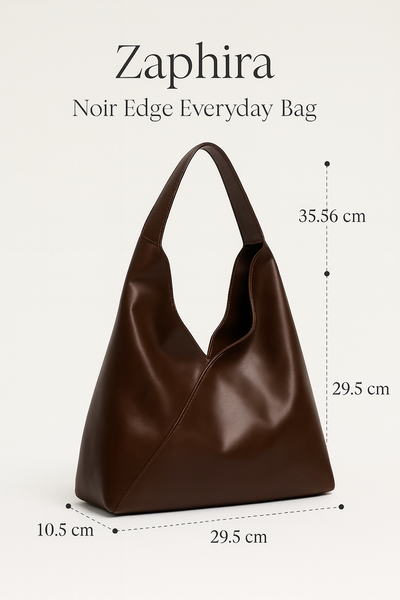 Zaphira | Noir Edge Everyday Bag