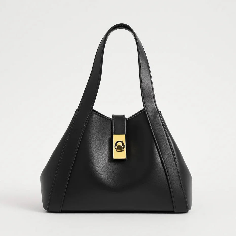 Zorina | Sleek Edge Lock Top Bag