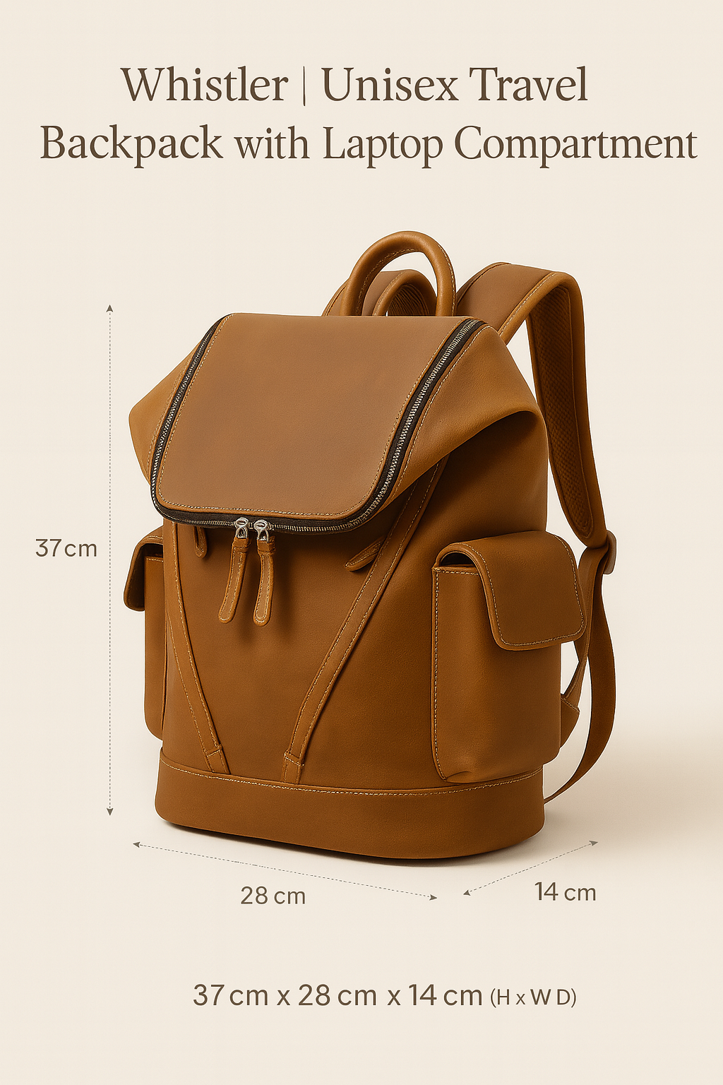 Whistler | Unisex Travel Backpack with Laptop Compartment