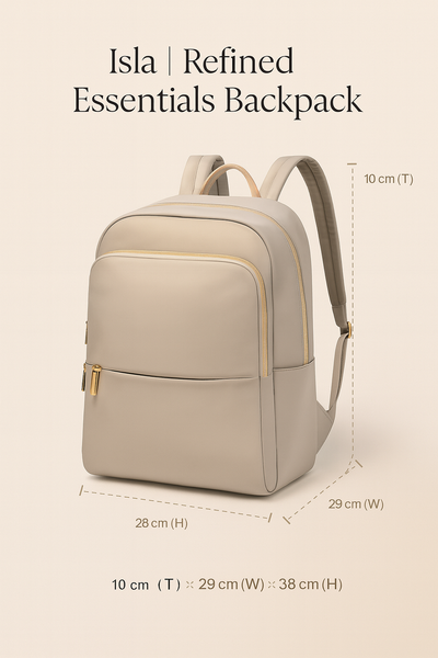 Isla | Refined Essentials Backpack