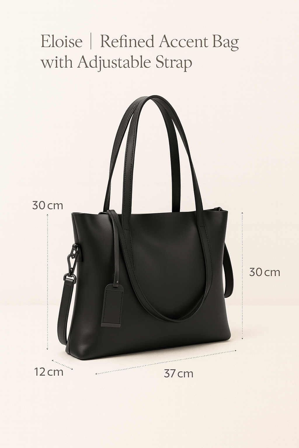 Eloise | Refined Accent Bag with Adjustable Strap
