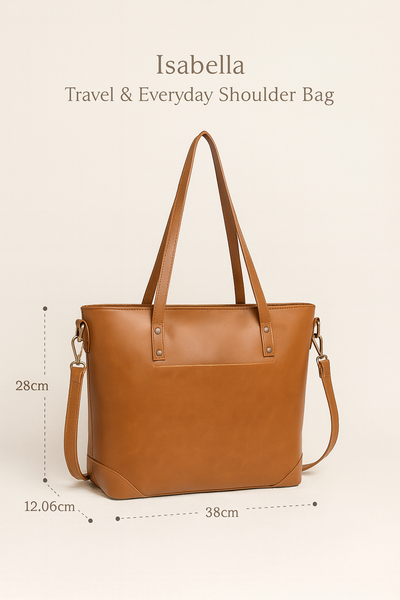 Isabella | Travel & Everyday Shoulder Bag