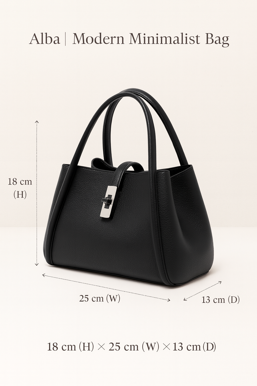 Alba | Modern Minimalist Bag