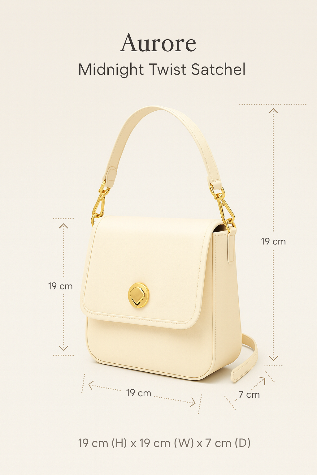 Aurore | Midnight Twist Satchel