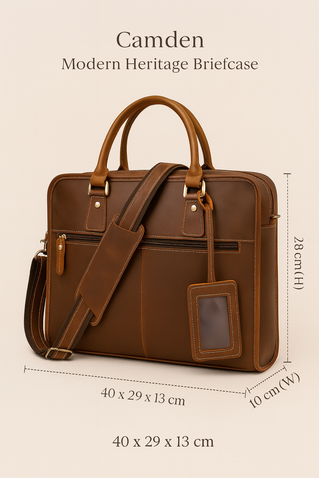 Camden | Modern Heritage Briefcase