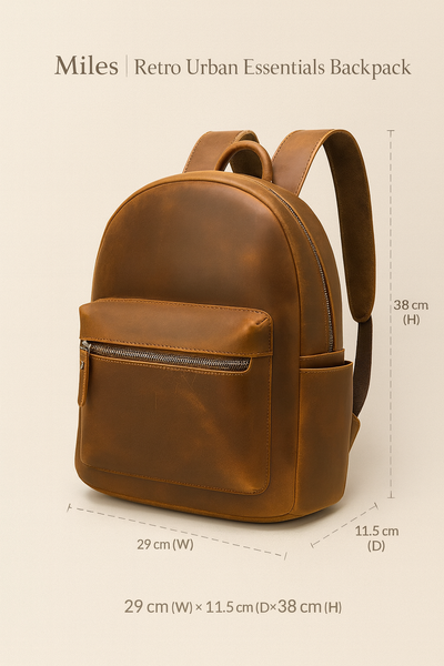 Miles | Retro Urban Essentials Backpack