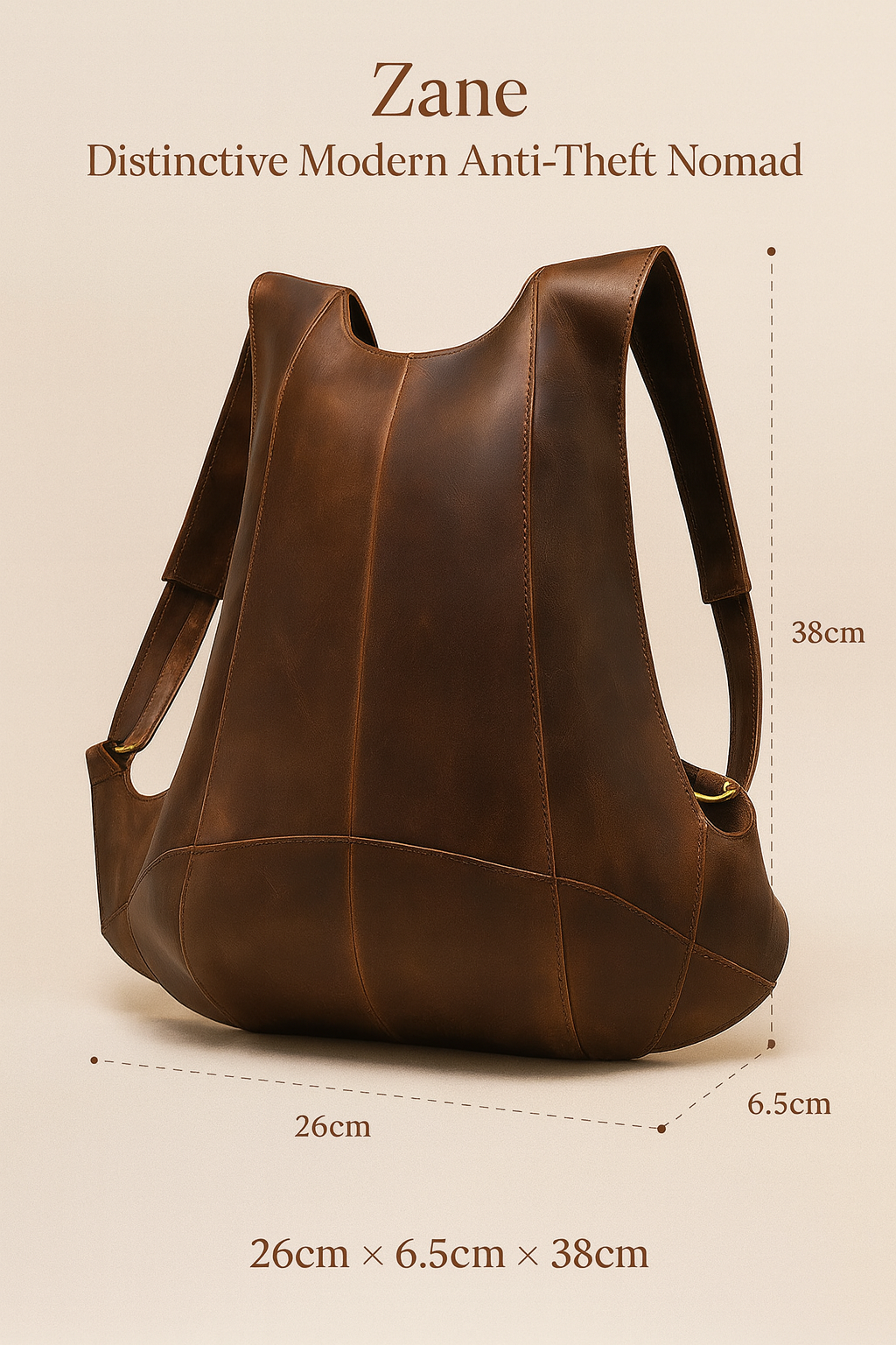 Zane | Distinctive Modern Anti-Theft Nomad
