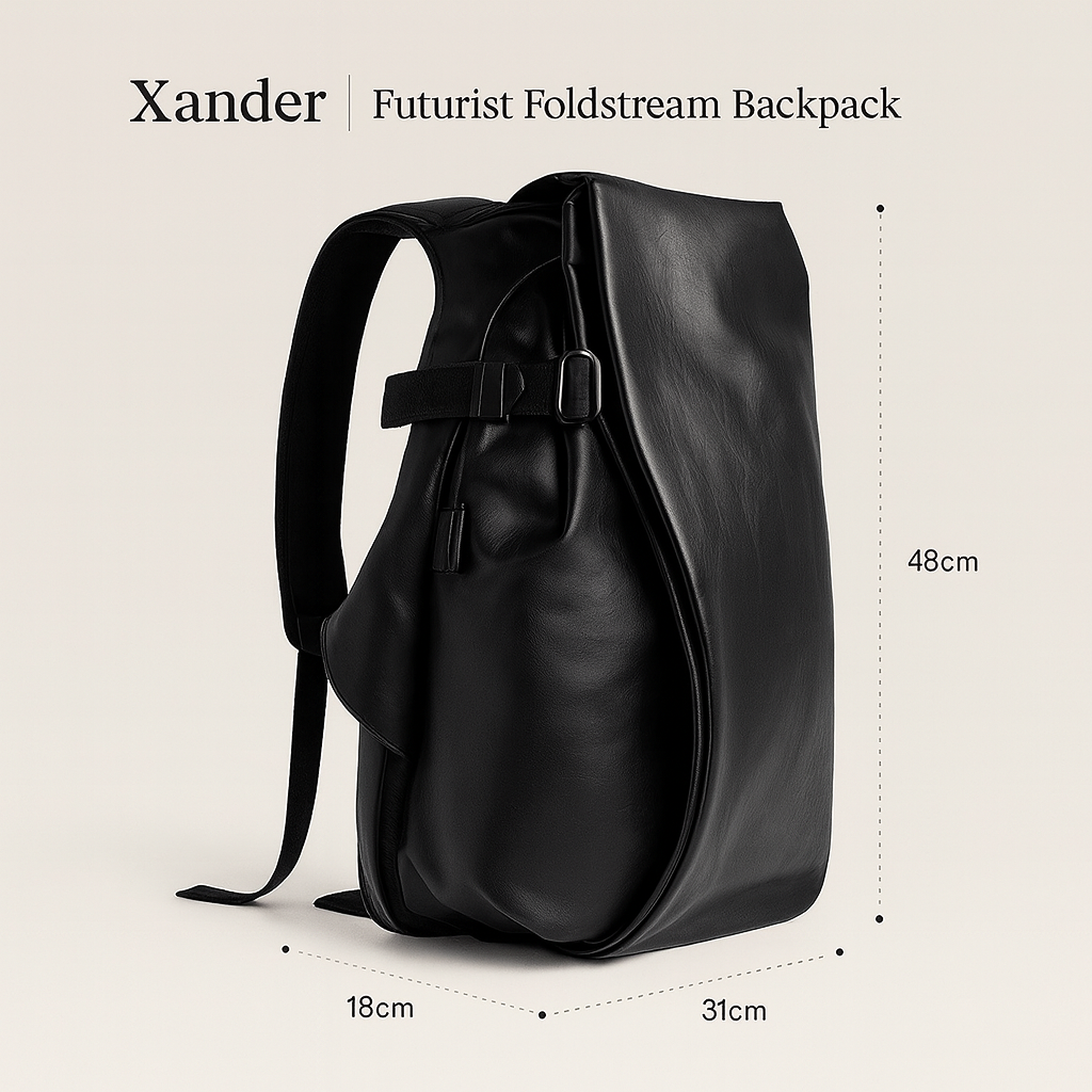 Xander | Futurist Foldstream Backpack