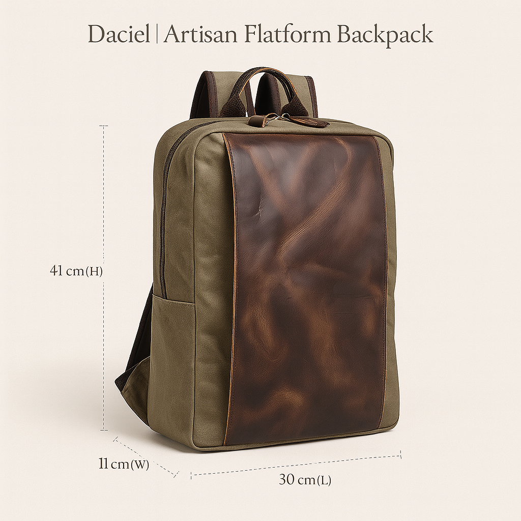 Daciel | Artisan Flatform Backpack