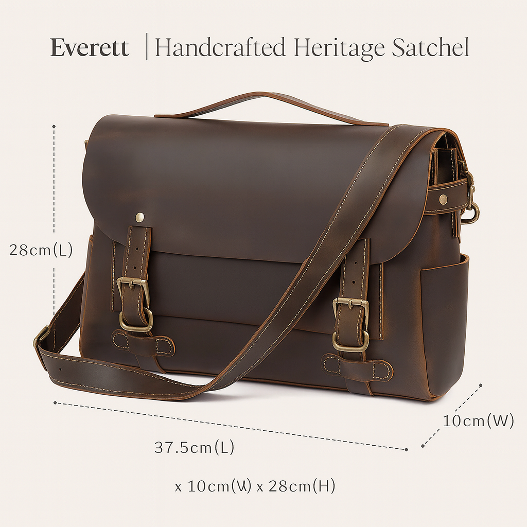 Everett | Handcrafted Heritage Satchel