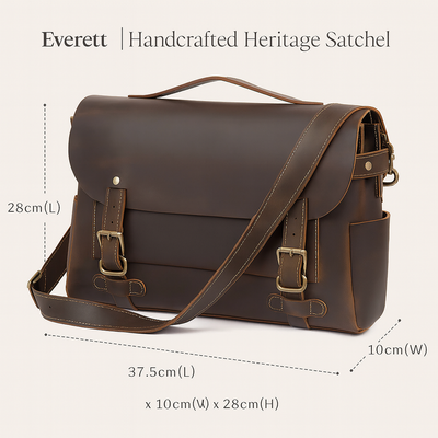 Everett | Handcrafted Heritage Satchel