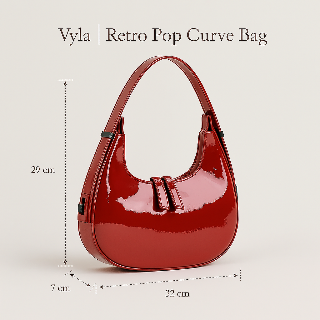 Vyla | Retro Pop Curve Bag