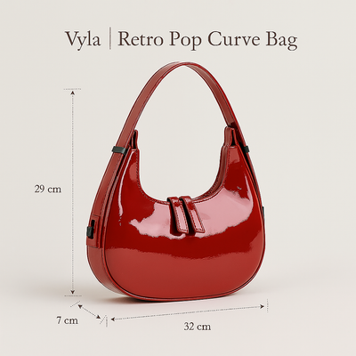 Vyla | Retro Pop Curve Bag