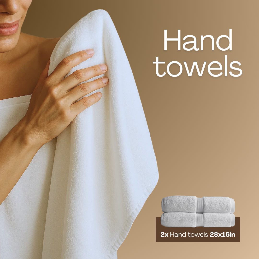 5-Star Hotel Towels – Duo Bath Bundle 8pcs