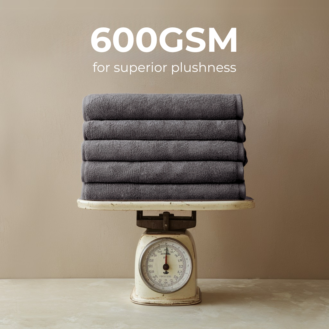 5-Star Hotel Bath Towels - 2pcs (59x28in)